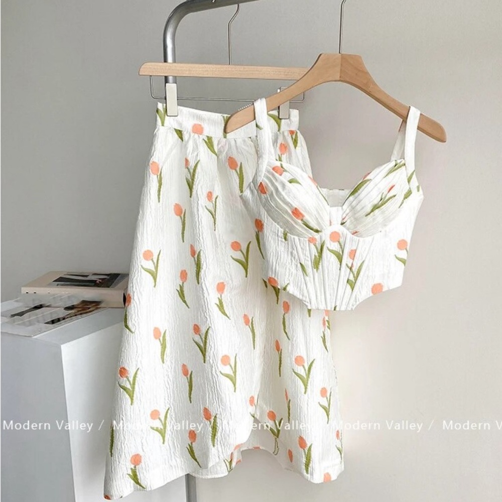Fashion Floral Print Camisole Women Sexy
